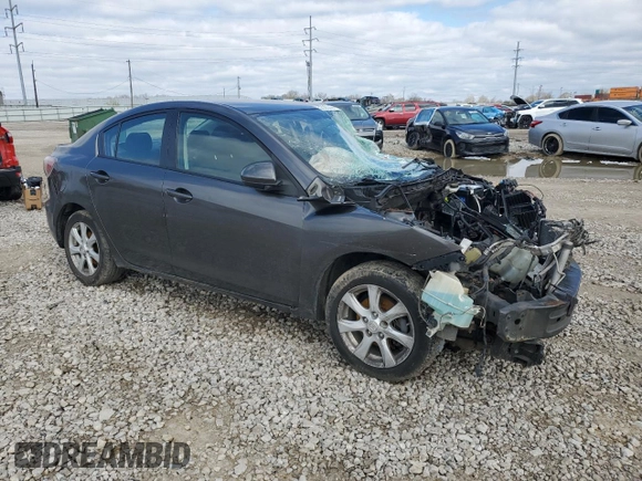 2010 Mazda Mazda3 i Touring with VIN JM1BL1SG3A1310767, listed as a Copart auction lot 51325045 with 0 mi miles and Salvage Title. Bid and sale history available at carsss.com. Image 4.