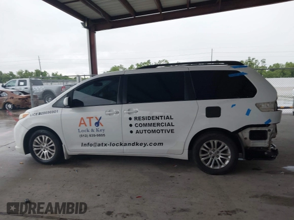 2012 Toyota Sienna XLE AAS with VIN 5TDYK3DC6CS228816, listed as a IAAI auction lot 42483715 with 206,925 mi miles and . Bid and sale history available at DreamBid. Image 14.