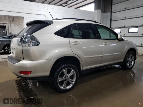 2006 Lexus RX 400h with VIN JTJHW31U660009747, listed as a Copart auction lot 60523035 with 136,553 mi miles and Salvage title. Bid and sale history available at DreamBid. Image 3.