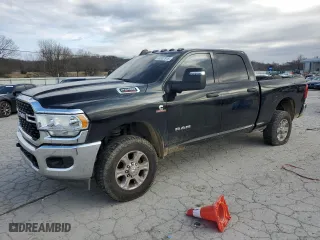 2024 Ram 2500 Big Horn with VIN 3C6UR5DLXRG169662, listed as a Copart auction lot 44687915 with 91,977 mi miles and Salvage Title. Bid and sale history available at carsss.com. Image 1.