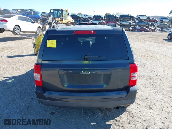 2014 Jeep Patriot Sport with VIN 1C4NJPBB4ED859196, listed as a IAAI auction lot 41815149 with 140,612 mi miles and . Bid and sale history available at carsss.com. Image 16.