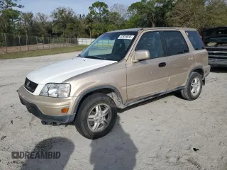 2000 Honda CR-V SE with VIN JHLRD1877YS023586, listed as a Copart auction lot 42929835 with 195,015 mi miles and Salvage Title. Bid and sale history available at carsss.com. Image 1.
