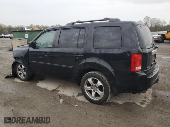 2013 Honda Pilot EX-L with VIN 5FNYF4H67DB040181, listed as a Copart auction lot 54472635 with 158,794 mi miles and Salvage Title. Bid and sale history available at carsss.com. Image 2.