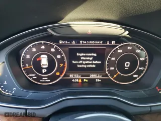 2018 Audi Q5 Premium Plus with VIN WA1BNAFY3J2005223, listed as a Copart auction lot 84760714 with 85,153 mi miles and Salvage Title. Bid and sale history available at carsss.com. Image 9.