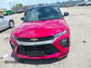 2021 Chevrolet TrailBlazer RS with VIN KL79MTSL1MB075253, listed as a IAAI auction lot 39594427 with 17,830 mi miles. Bid and sale history available at carsss.com. Image 12.