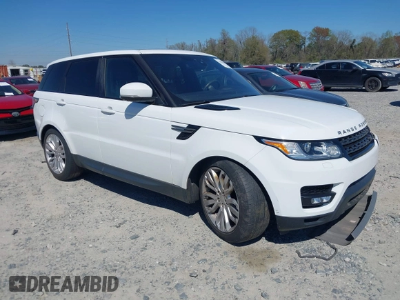 2017 Land Rover Range Rover Sport SE with VIN SALWG2FVXHA143864, listed as a IAAI auction lot 41855429 with 105,323 mi miles and . Bid and sale history available at DreamBid. Image 1.