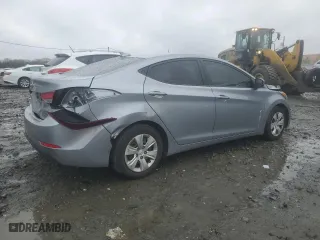 2016 Hyundai Elantra SE with VIN 5NPDH4AE1GH737605, listed as a Copart auction lot 52636865 with 351,666 mi miles and Salvage Title. Bid and sale history available at carsss.com. Image 3.