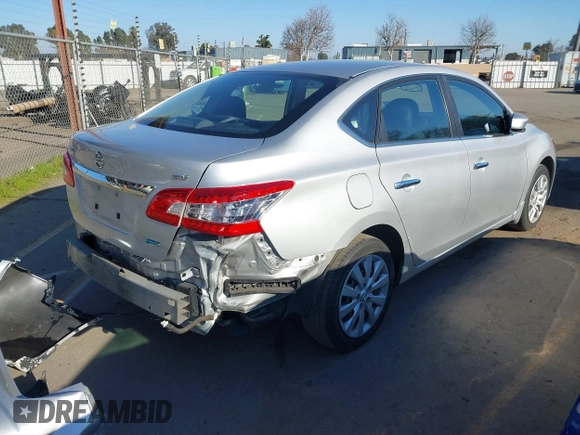 2014 Nissan Sentra S with VIN 3N1AB7AP9EY233961, listed as a IAAI auction lot 41305879 with 89,274 mi miles and . Bid and sale history available at DreamBid. Image 4.