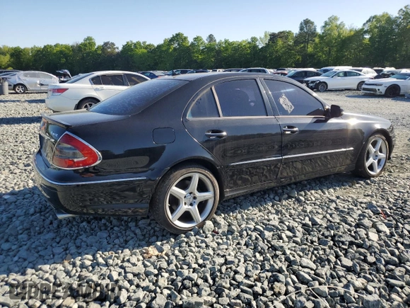 2009 Mercedes-Benz E-Class Luxury 3.5L with VIN WDBUF87X89B391920, listed as a Copart auction lot 54817785 with 189,367 mi miles and Clean Title. Bid and sale history available at carsss.com. Image 3.
