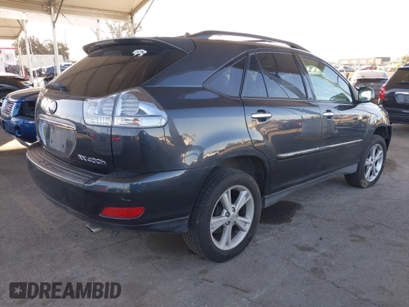 2008 Lexus RX 400h with VIN JTJHW31U282050450, listed as a IAAI auction lot 41932848 with 172,838 mi miles and . Bid and sale history available at DreamBid. Image 4.
