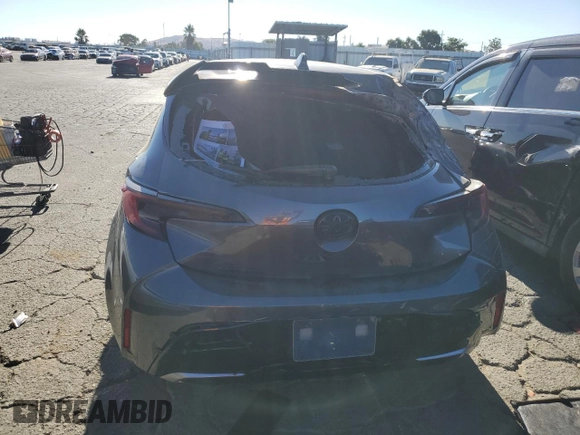 2023 Toyota Corolla Hatchback XSE with VIN JTNC4MBE1P3204795, listed as a Copart auction lot 67575634 with 31,451 mi miles and Salvage Title. Bid and sale history available at carsss.com. Image 6.