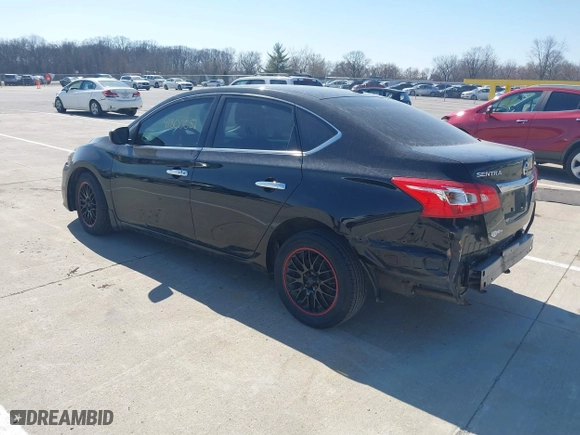 2019 Nissan Sentra SR with VIN 3N1AB7AP7KY446290, listed as a IAAI auction lot 41800056 with 126,637 mi miles. Bid and sale history available at carsss.com. Image 3.
