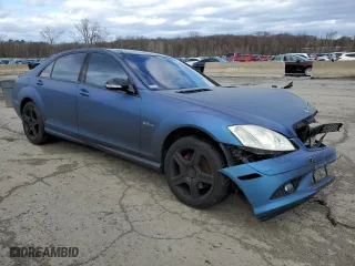 2007 Mercedes-Benz S-Class 5.5L V8 with VIN WDDNG71X77A052659, listed as a Copart auction lot 52192355 with 111,124 mi miles and Salvage Title. Bid and sale history available at carsss.com. Image 4.