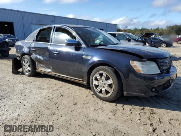 2008 Ford Taurus Limited with VIN 1FAHP25W68G183341, listed as a Copart auction lot 85331884 with 143,424 mi miles and Salvage Title. Bid and sale history available at carsss.com. Image 4.