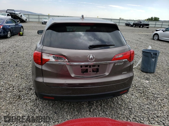 2013 Acura RDX Tech with VIN 5J8TB4H59DL021675, listed as a Copart auction lot 66202874 with 181,043 mi miles and Salvage Title. Bid and sale history available at carsss.com. Image 6.