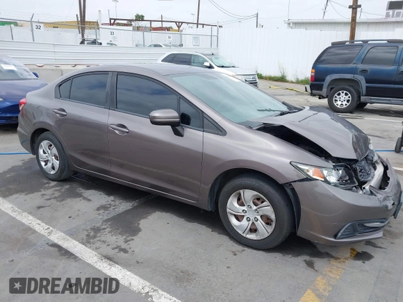 2014 Honda Civic LX z VIN 19XFB2F50EE228680, wystawiony jako IAAI lot #42164150 z przebiegiem 126 858 mil mil oraz . Historia ofert i sprzedaży dostępna na DreamBid. Obrazek 1.