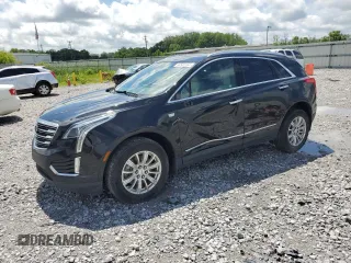 2017 Cadillac XT5 FWD z VIN 1GYKNARS7HZ156137, wystawiony jako Copart lot #58509765 z przebiegiem 163 808 mil mil oraz Szkoda całkowita • Salvage title. Historia ofert i sprzedaży dostępna na DreamBid. Obrazek 1.
