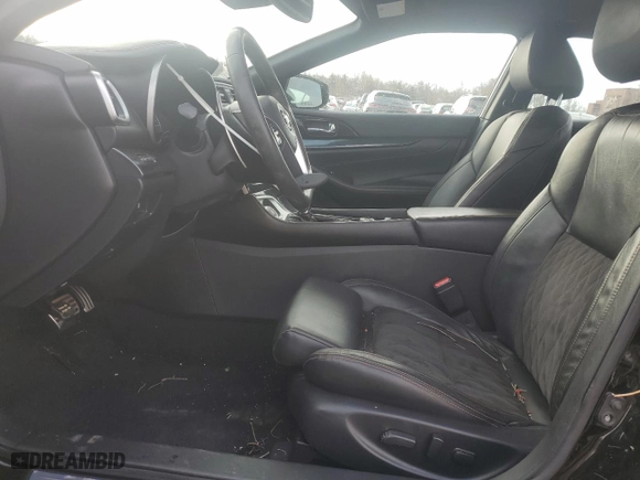 2020 Nissan Maxima SR with VIN 1N4AA6EV2LC379293, listed as a Copart auction lot 45374935 with 54,667 mi miles and Salvage Title. Bid and sale history available at carsss.com. Image 7.