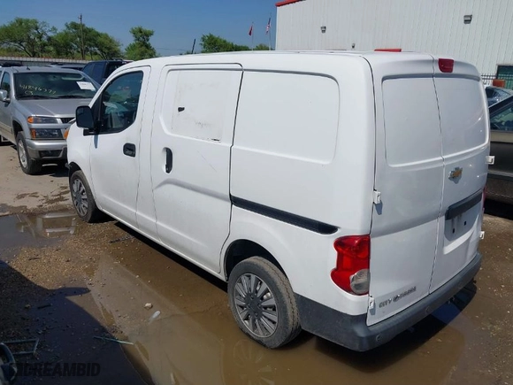 2017 Chevrolet City Express Cargo Van LT with VIN 3N63M0ZN0HK700537, listed as a IAAI auction lot 41868324 with 204,110 mi miles. Bid and sale history available at carsss.com. Image 3.