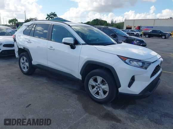 2020 Toyota RAV4 XLE with VIN 2T3P1RFV6LC125623, listed as a IAAI auction lot 42510076 with 46,530 mi miles and . Bid and sale history available at DreamBid. Image 1.