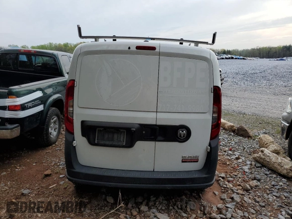 2015 Ram ProMaster City Cargo Tradesman with VIN ZFBERFAT5F6A72377, listed as a Copart auction lot 49512234 with 106,773 mi miles and Salvage Title. Bid and sale history available at carsss.com. Image 6.