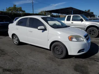 2009 Chevrolet Aveo LS with VIN KL1TD56E59B624886, listed as a Copart auction lot 81379544 with 0 mi miles and Salvage Title. Bid and sale history available at carsss.com. Image 4.