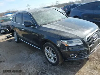 2017 Audi Q5 Premium Plus with VIN WA1L2AFP7HA013524, listed as a IAAI auction lot 41340866 with 142,273 mi miles. Bid and sale history available at carsss.com. Image 1.