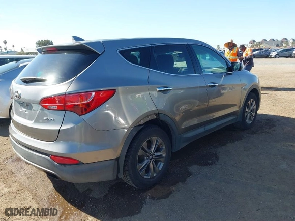 2015 Hyundai Santa Fe Sport with VIN 5XYZT3LB5FG298190, listed as a IAAI auction lot 41840144 with 141,938 mi miles. Bid and sale history available at carsss.com. Image 3.