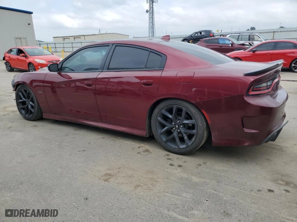 2019 Dodge Charger R/T with VIN 2C3CDXCT8KH652755, listed as a Copart auction lot 46363375 with 66,104 mi miles and Salvage Title. Bid and sale history available at carsss.com. Image 2.