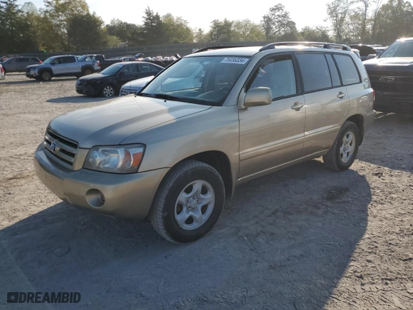 2004 Toyota Highlander with VIN JTEHD21A340031304, listed as a Copart auction lot 75036334 with 139,813 mi miles and Clean Title. Bid and sale history available at carsss.com. Image 1.