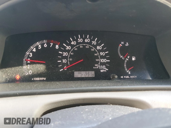 2005 Toyota Corolla CE with VIN 1NXBR32E25Z430410, listed as a Copart auction lot 55486515 with 212,319 mi miles and Clean Title. Bid and sale history available at DreamBid. Image 9.