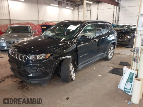 2024 Jeep Compass Latitude с VIN 3C4NJDBN3RT175331, выставлен на аукционе IAAI как лот 41933091 с пробегом 10 997 миль миль и . История ставок и продаж доступна на DreamBid. Изображение 18.