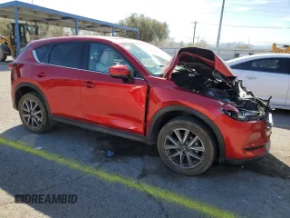 2017 Mazda CX-5 Grand Touring with VIN JM3KFBDL4H0220803, listed as a Copart auction lot 50537875 with 75,091 mi miles and Salvage Title. Bid and sale history available at carsss.com. Image 4.