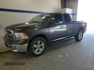 2017 Ram 1500 Big Horn with VIN 1C6RR7GT8HS569773, listed as a Copart auction lot 53804815 with 154,020 mi miles and Salvage title. Bid and sale history available at DreamBid. Image 1.