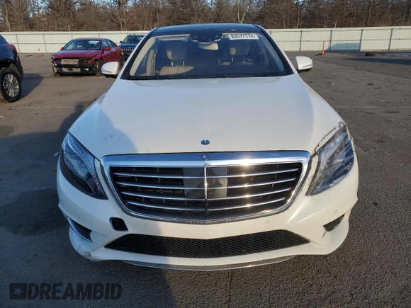 2016 Mercedes-Benz S 550 with VIN WDDUG8CB5GA207468, listed as a Copart auction lot 83577114 with 109,563 mi miles and Salvage Title. Bid and sale history available at carsss.com. Image 5.