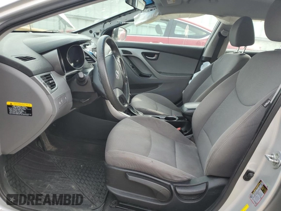 2015 Hyundai Elantra SE с VIN 5NPDH4AE1FH649605, выставлен на аукционе Copart как лот 53119385 с пробегом Не указан миль и Списание • Salvage title. История ставок и продаж доступна на DreamBid. Изображение 7.