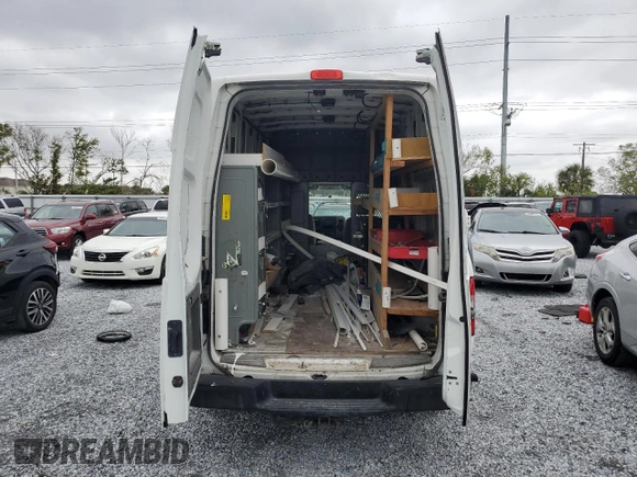 2013 Nissan NV SV with VIN 1N6AF0LX5DN102556, listed as a Copart auction lot 48583625 with 171,189 mi miles and Non Repairable. Bid and sale history available at carsss.com. Image 10.