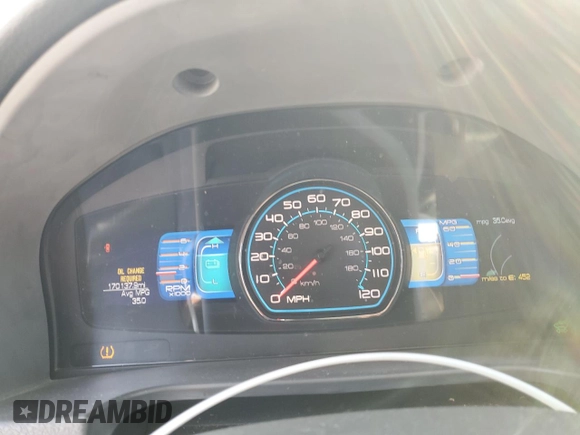 2010 Ford Fusion Hybrid z VIN 3FADP0L31AR150886, wystawiony jako Copart lot #57517255 z przebiegiem 170 137 mil mil oraz Szkoda całkowita • Salvage title. Historia ofert i sprzedaży dostępna na DreamBid. Obrazek 9.