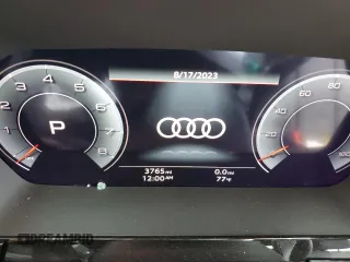 2023 Audi A3 Premium Plus with VIN WAUHUDGY6PA080545, listed as a Copart auction lot 69061353 with 3,765 mi miles. Bid and sale history available at carsss.com. Image 9.