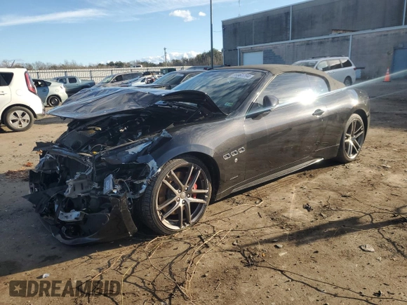 2015 Maserati GranTurismo Sport with VIN ZAM45VMA5F0129195, listed as a Copart auction lot 86961794 with 43,851 mi miles and Salvage title. Bid and sale history available at DreamBid. Image 1.