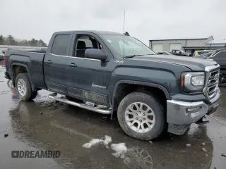 2019 GMC Sierra 1500 Limited SLE with VIN 2GTV2MEC3K1195545, listed as a Copart auction lot 83320444 with 48,320 mi miles and Salvage Title. Bid and sale history available at carsss.com. Image 4.