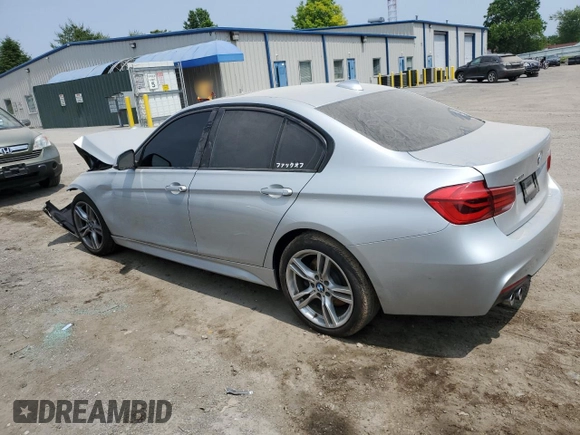 2018 BMW 3 Series 330i xDrive with VIN WBA8D9G55JNU71141, listed as a Copart auction lot 58625265 with 41,648 mi miles and Non repairable. Bid and sale history available at DreamBid. Image 2.