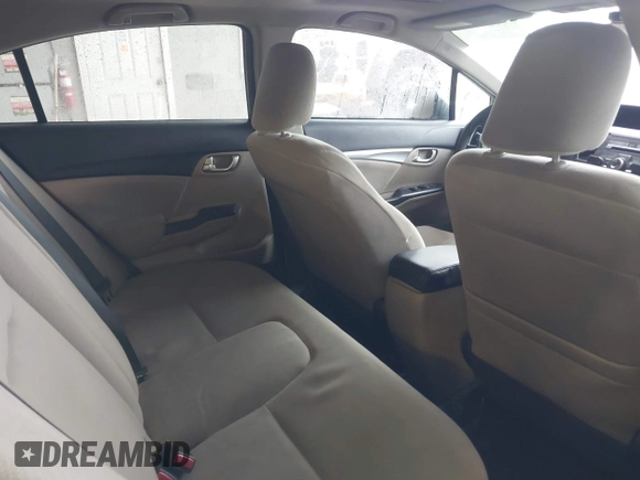 2013 Honda Civic EX with VIN 19XFB2F89DE032181, listed as a IAAI auction lot 42092818 with 158,060 mi miles and . Bid and sale history available at DreamBid. Image 8.
