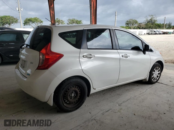 2014 Nissan Note S Plus with VIN 3N1CE2CP6EL404081, listed as a Copart auction lot 63346915 with 133,292 mi miles and Clean title. Bid and sale history available at DreamBid. Image 3.