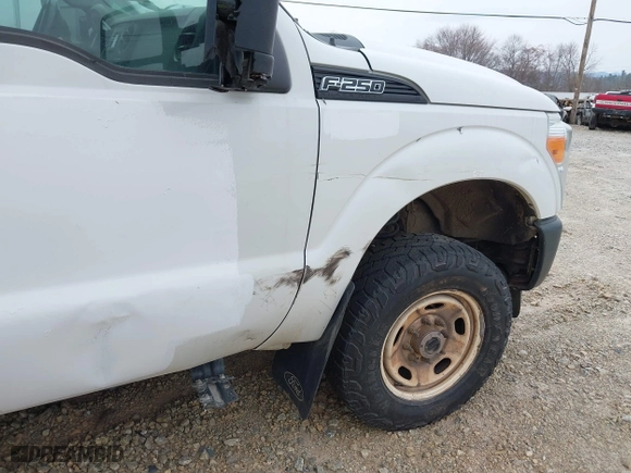2012 Ford Super Duty F-250 SRW XL with VIN 1FDBF2B63CEC35502, listed as a IAAI auction lot 41556677 with 615,254 mi miles. Bid and sale history available at carsss.com. Image 6.