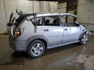 2008 Pontiac Vibe with VIN 5Y2SL658X8Z401466, listed as a Copart auction lot 78383874 with Not Provided miles and Salvage Title. Bid and sale history available at carsss.com. Image 3.