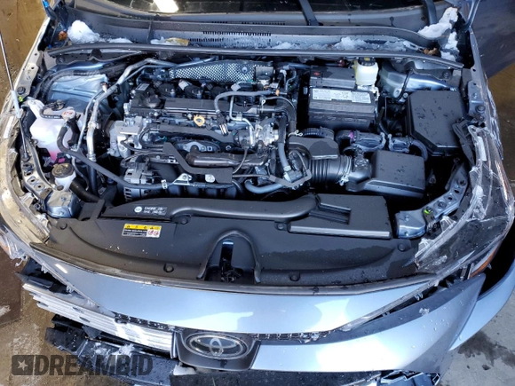2024 Toyota Corolla LE with VIN 5YFB4MDE6RP214830, listed as a Copart auction lot 86789514 with 2,305 mi miles and Salvage Title. Bid and sale history available at carsss.com. Image 11.