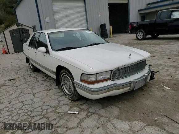 1992 Buick Roadmaster Ltd with VIN 1G4BT5371NR415025, listed as a Copart auction lot 48989145 with 54,138 mi miles and Salvage Title. Bid and sale history available at DreamBid. Image 11.