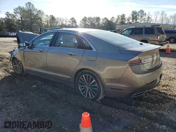 2018 Lincoln MKZ Hybrid Select with VIN 3LN6L5LU8JR608987, listed as a Copart auction lot 37431353 with Not provided miles and Salvage title. Bid and sale history available at DreamBid. Image 2.