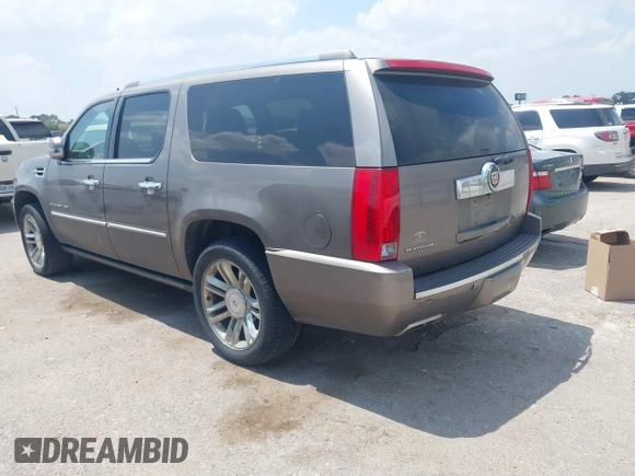 2014 Cadillac Escalade ESV Platinum with VIN 1GYS3KEF9ER241951, listed as a IAAI auction lot 42329074 with 239,665 mi miles and . Bid and sale history available at DreamBid. Image 3.